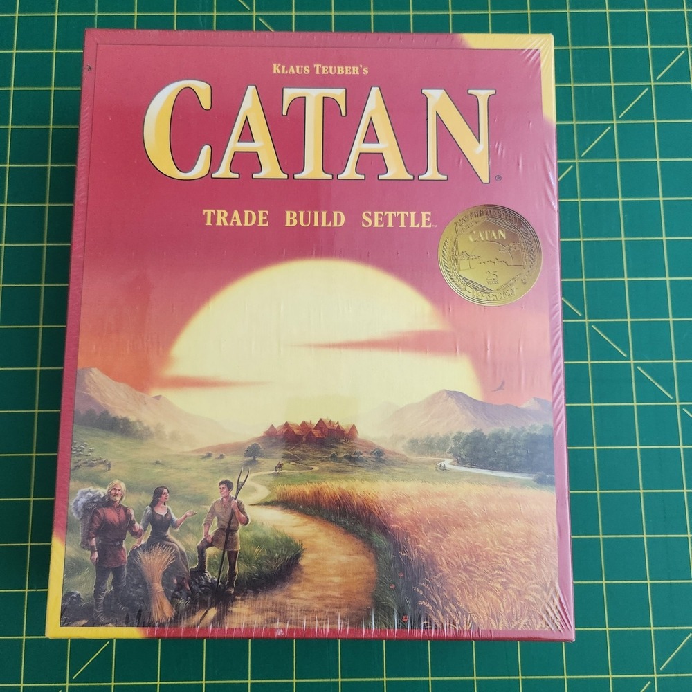 Catan Trade Build Settle Board Game 3-4 play Klaus Teuber 2020 New Sealed CN3071